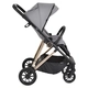 Бебешка сива комбинирана количка Merci 3 in 1 Stone-gray  - 5
