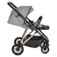 Бебешка сива комбинирана количка Merci 3 in 1 Stone-gray  - 9