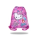 Детска розова спортна торба Beta Hello Kitty Pink 