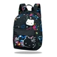 Ученическа детски раница Cross Hello Kitty Neon Black  - 2