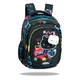 Ученическа детска раница Fast Hello Kitty Neon Black  - 1