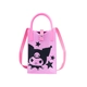 Розова детска чантичка за рамо Kuromi Pink 