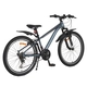Сив детски велосипед със скорости 24 цола Whizzy grey  - 3
