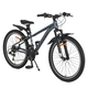 Сив детски велосипед със скорости 24 цола Whizzy grey  - 1