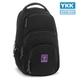 Детска ученическа раница AU-2 Girl Black-Violet Cordura   - 3