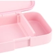 Розова детска кутия за храна с отделения Think Pink  - 2