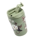 Зелена термо чаша 350 ml Flowery green  - 2