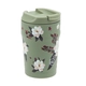 Зелена термо чаша 350 ml Flowery green  - 1