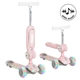 Детска тротинетка с музикални ефекти 2in1 StreetPro pink  - 1