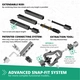 Детски конструктор STEM Mechanics Лостове връзки и структури  - 4