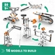 Детски конструктор STEM Mechanics Лостове връзки и структури  - 10