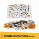 Детски конструктор STEM Mechanics Колела оси наклони равнини  - 2