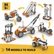 Детски конструктор STEM Mechanics Колела оси наклони равнини  - 10