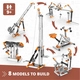 Детски конструктор STEM Mechanics Ролкови задвижвания  - 10