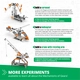 Детски конструктор STEM Mechanics Зъбни колела и валове  - 13