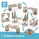 Детски конструктор STEM Structures Сгради и мостове  - 10
