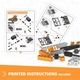 Детски робот Coding Lab ERP Mini  - 13