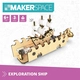 Детски конструктор Makerspace DIY Изследователски кораб  - 2
