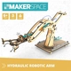 Конструктор Makerspace DIY Роботизирана ръка Хидравлична  - 2