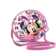Детска розова малка кръгла чанта за рамо Minnie Too Cute 