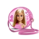Розова детска кръгла чанта Barbie Fashion 