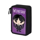 Пълен детски несесер с 3 ципа Wednesday Chibi  - 2