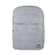 Сива детска раница 2 големи отделения One Smoke Gray  - 2