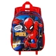 Детска червена 3D малка раница с колела Spiderman Mighty | Patilanci.BG- 3 Детска червена 3D малка раница с колела Spiderman Mighty - 3