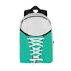 Детска малка чанта за през рамо OMP Sneakers Backpack Mint   - 3