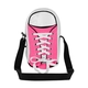 Розова детска малка чанта за през рамо OMP Sneakers Backpack  - 5