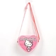 Детска чанта сърце с дълга регулируема дръжка Hello Kitty  - 3