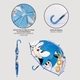 Детски прозрачен чадър Sonic Bubble   - 4