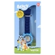 Детски син аналогов часовник с регулираща се каишка Bluey   - 5