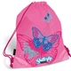 Детски ученически розов комплект 3в1 Pink Butterfly  - 3
