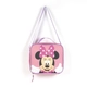 Розова детска термо чанта с дълга и къса дръжка Minnie  - 4