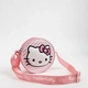 Детска кръгла чанта с дълга регулируема дръжка Hello Kitty  - 3