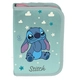Детски ученически пълен несесер с 1 цип Disney Stitch   - 1