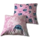 Детска двулицева възглавница Stitch Cute 