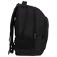 Черна детска ученическа раница 7 W 56 Black  - 4