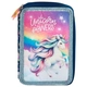 Пълен детски ученически несесер с 3 ципа Unicorn 16  - 2