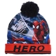 Детска шапка с помпон Spiderman Hero   - 1