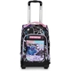 Куфар-раница с колела Dr. Trolley Junior  Flower Fashion   - 4