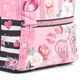 Детска раница PLus Pink Flowers с брокат + подарък шапка  - 6