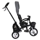 Детска тъмно сива триколка Flexy Lux   - 6