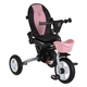 Детска тъмно розова триколка Flexy Lux  - 11