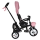 Детска тъмно розова триколка Flexy Lux  - 6