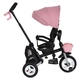 Детска тъмно розова триколка Flexy Lux  - 8