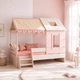 Детско легло къща Pink House 90 х 200 см.  - 2