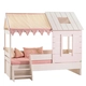 Детско легло къща Pink House 90 х 200 см.  - 1