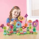 Learning Resources Конструктор с цветя, 117 броя  - 4